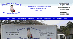 Desktop Screenshot of christosmoving.com